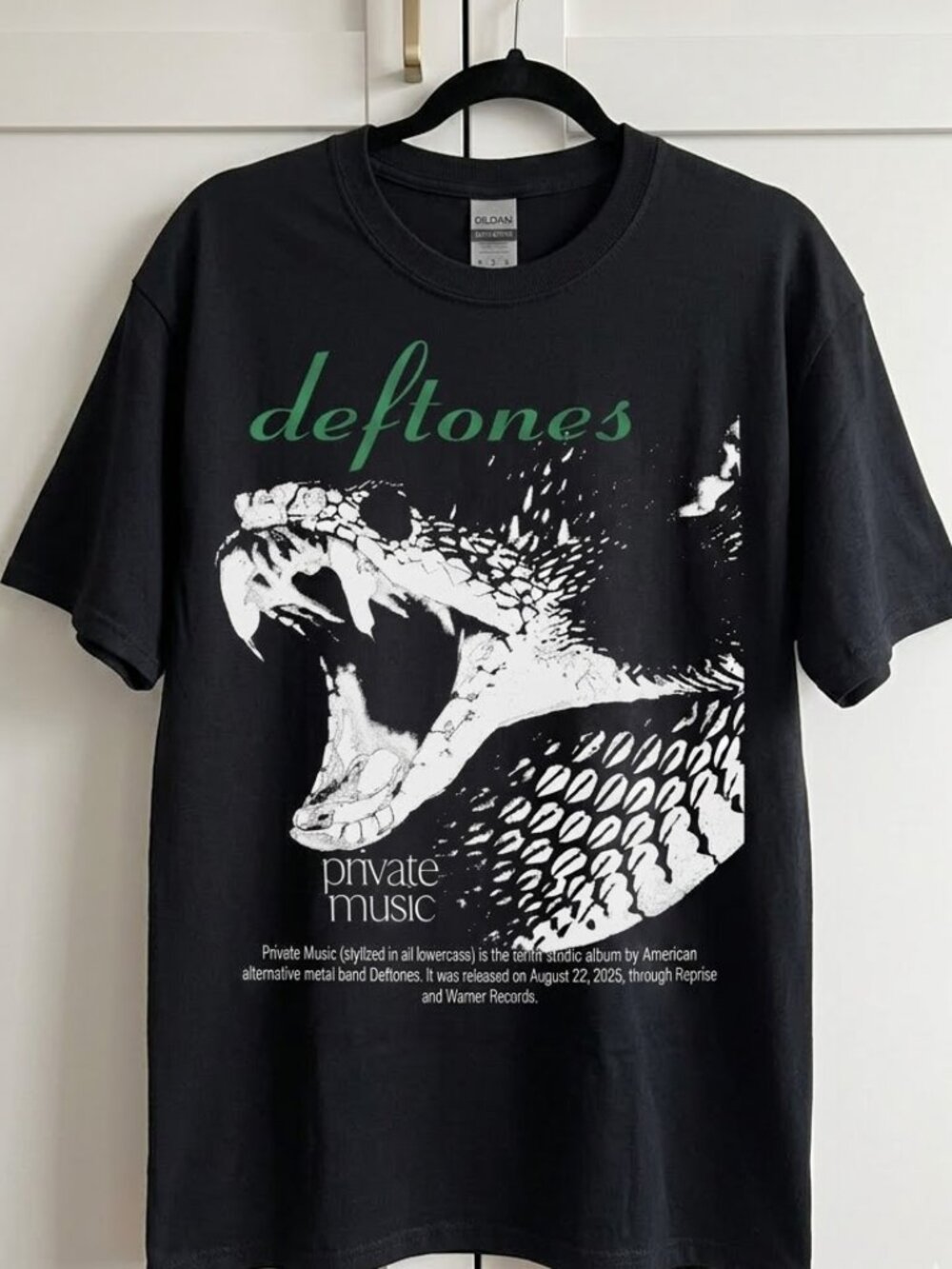 Deftones Snake Graphic Tee